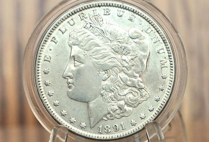 1891 Morgan Silver Dollar - Choose by Grade / Condition - 1891 P Morgan Dollar - 1891 Silver Dollar Philadelphia Mint -