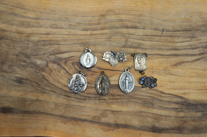 Religious Sterling Silver Charms! Choice of Charm! - Jesus Christ Charms, Mary Magdalene Charms, Saint/Pope Charms, Children Charms & More!