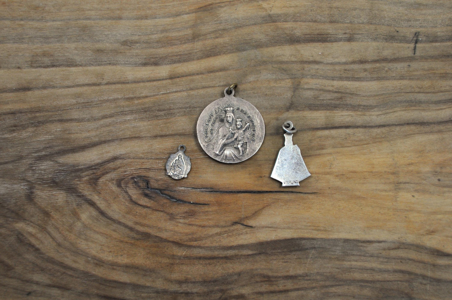 Religious Sterling Silver Charms! Choice of Charm! - Jesus Christ Charms, Mary Magdalene Charms, Saint/Pope Charms, Children Charms & More!