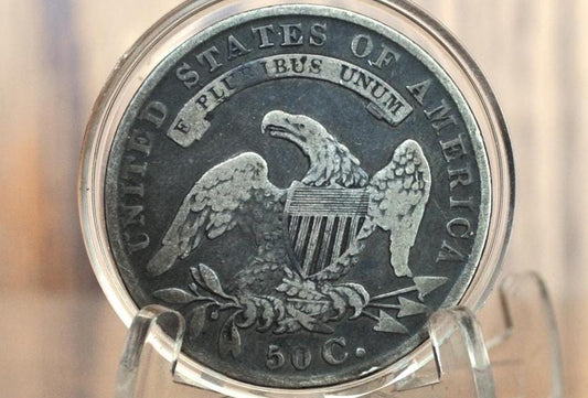 1836 Capped Bust Half Dollar - VG+; Great Detail - 1836 Half Dollar US Half Dollar 1836 Early American Coin