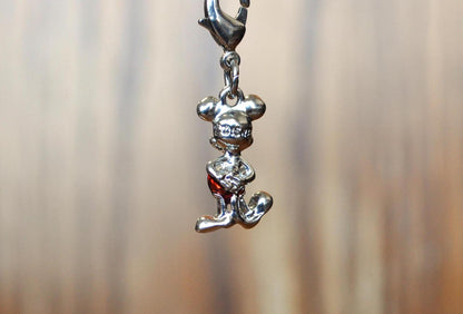 Vintage Disney Mickey Mouse Pin Charm - Stamped "Disney" - Collectible Vintage Disney Charm, Mickey Mouse Jewelry