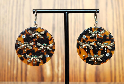 Unique Betsy Johnson Dragonfly Earrings - Betsy Johnson Jewelry - Beautiful Dragonfly Earrings