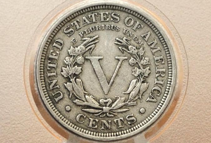 1910 V Nickel - 1910 Liberty Head Nickel - VG-VF (Very Good to Very Fine) Choose by Grade - Liberty Nickel - Collectible, Great for Jewelry