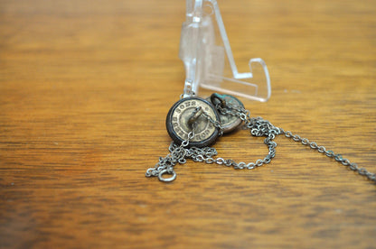 Antique 1870's New Hampshire College Cadet Uniform Buttons - NH Cadet Uniform Pins - N.H.C. Cadet Button Pins