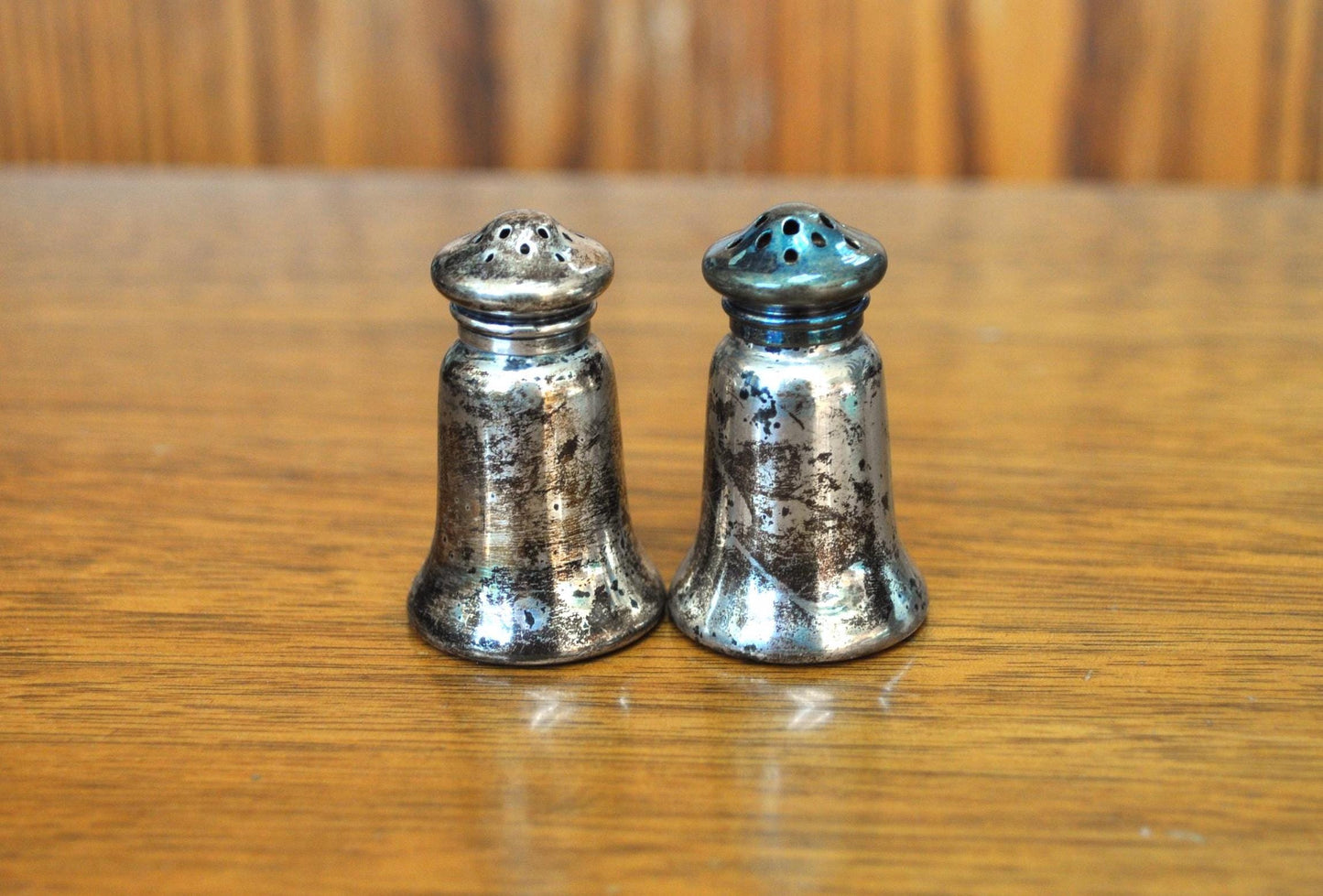Antique Gorham A3136 Sterling Silver Shakers - Gorham Salt and Pepper Shakers - Gorham Spice Shakers