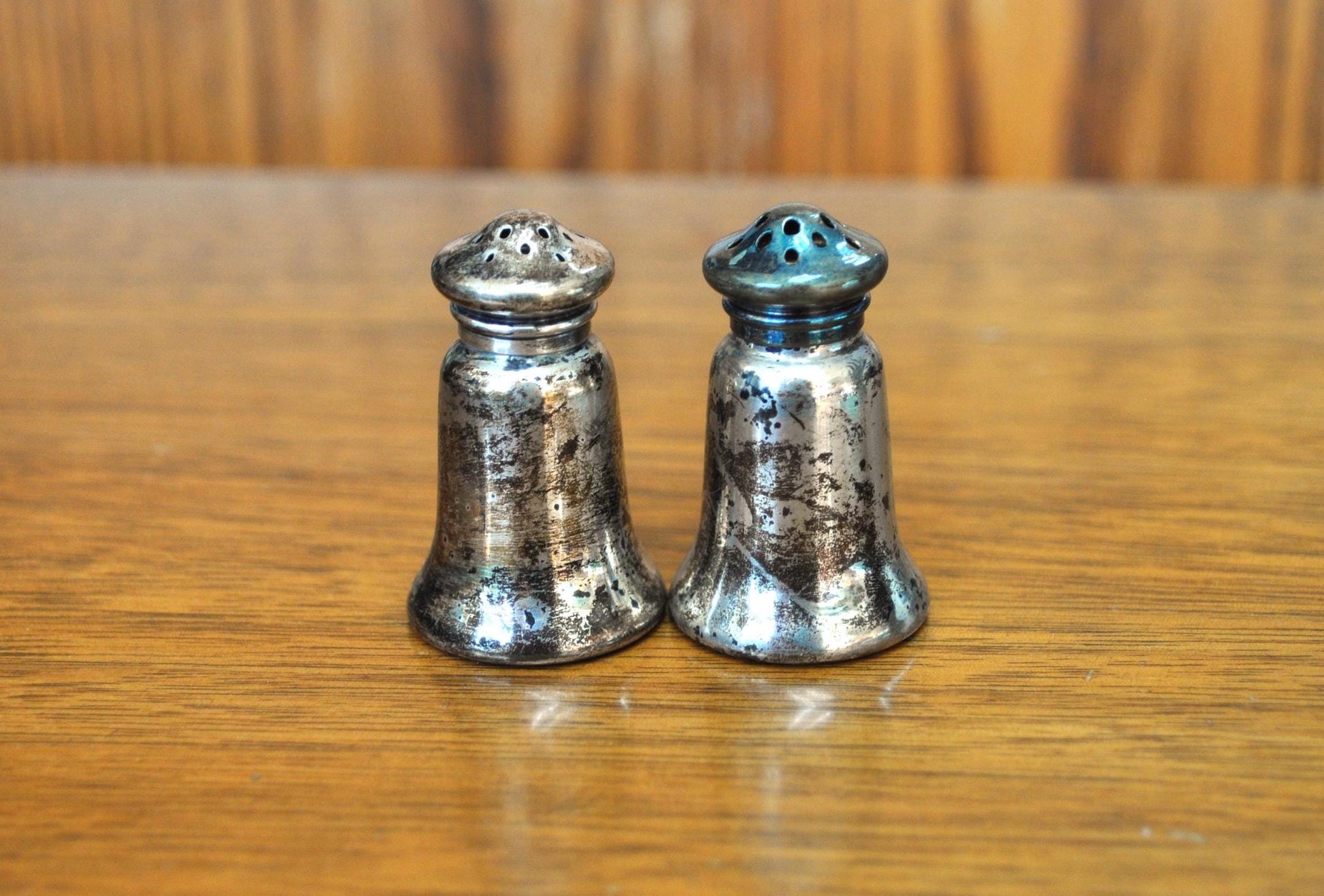 Antique Gorham A3136 Sterling Silver Shakers - Gorham Salt and Pepper Shakers - Gorham Spice Shakers