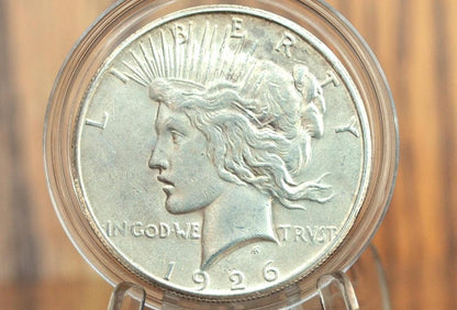 1926-S Peace Dollar - Choose By Grade Vf-Bu (Very Fine To Uncirculated) - San Francisco Mint - 1926 S Silver Dollar 1926 S Peace Dollar