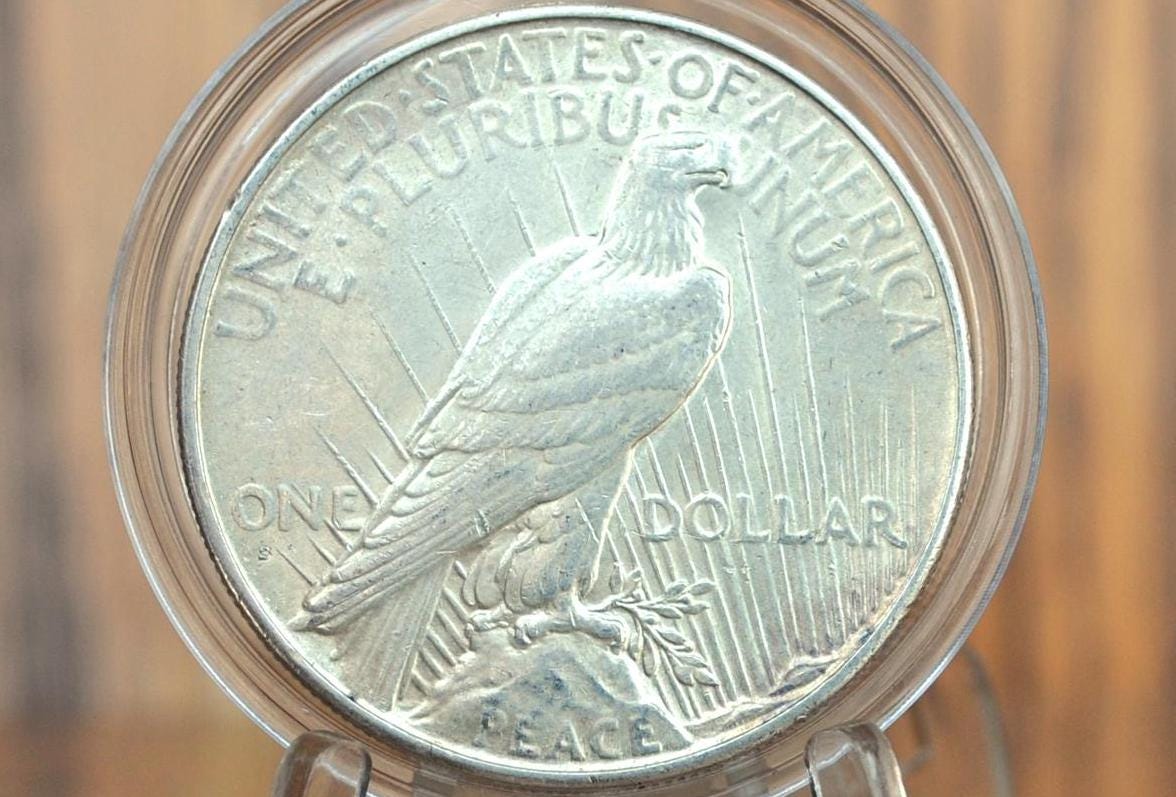 1926-S Peace Dollar - Choose By Grade Vf-Bu (Very Fine To Uncirculated) - San Francisco Mint - 1926 S Silver Dollar 1926 S Peace Dollar