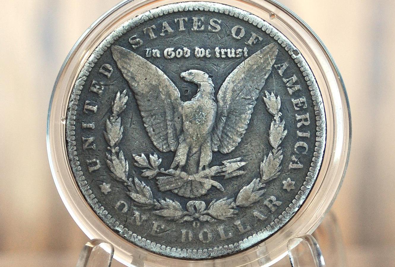 1893-O Morgan Dollar - VG+ - Rarer Date & Mint - Affordable Coin - 1893 O Morgan Silver Dollar 1893O Silver Dollar 1893 O Morgan Tough Date