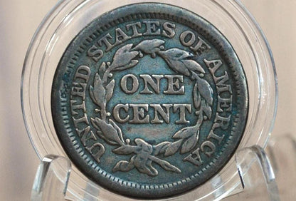 1848 Braided Hair Large Cent - Choose by Grade VG-VF - 1848 Coronet Cent - 1848 US Large Cent - Braided Hair 1839 to 1857
