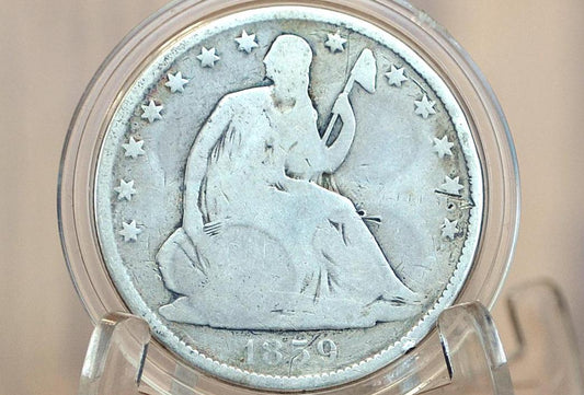 1859-O Seated Liberty Half Dollar - VG - 1859O Liberty Seated Silver Half Dollar 1859 - All TreasureHunterCo. Coins are Authentic