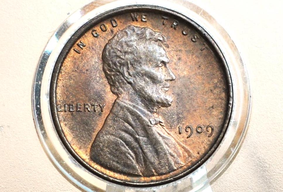 1909 VDB Wheat Penny - Choose by Grade - First Year Issue - Semi-Key Date - Rarer Wheat Penny - 1909 Vdb Lincoln Wheat Penny - G to AU