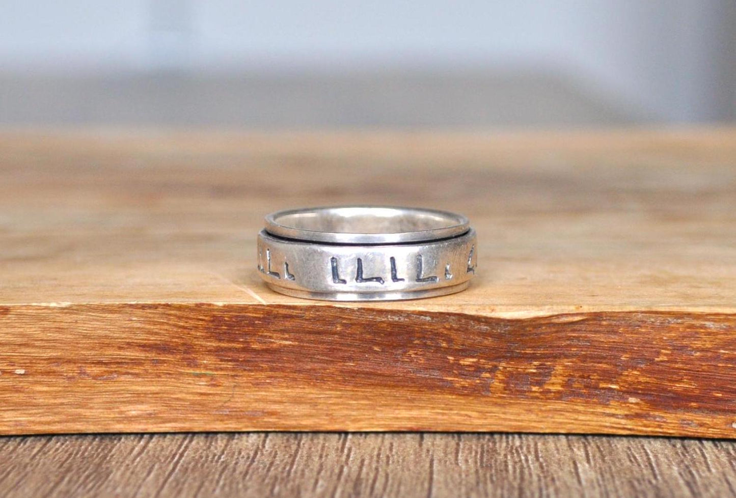 Rare 925 Sterling Silver Song of Solomon Ring - I Am My Beloved's and My Beloved Is Mine Ring - Hebrew Text Ring - Jewish Wedding Ring - 8.5