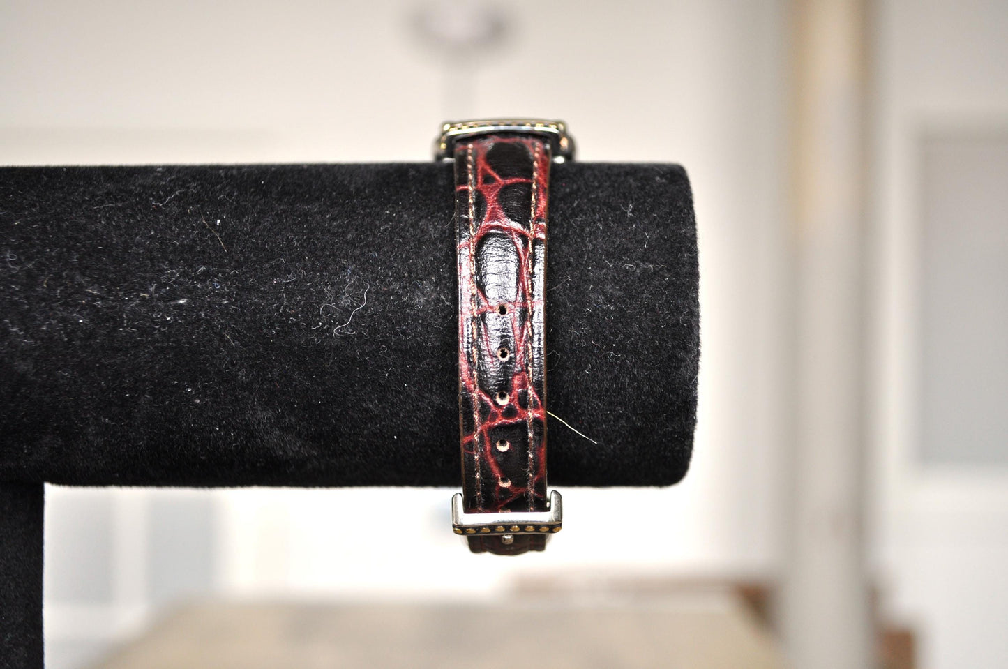 Elegant Ecclissi Sterling Silver Watch - Ecclissi Genuine Leather 925 Watch - Working - 22490 Ecclissi - Turquoise 925 Ecclissi Watch - 22mm