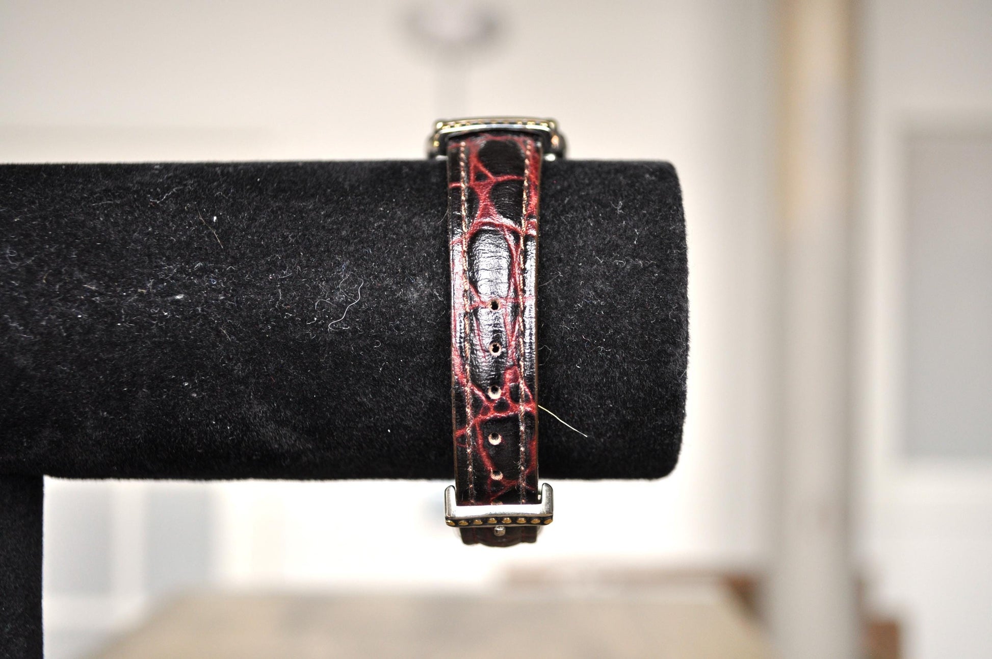 Elegant Ecclissi Sterling Silver Watch - Ecclissi Genuine Leather 925 Watch - Working - 22490 Ecclissi - Turquoise 925 Ecclissi Watch - 22mm