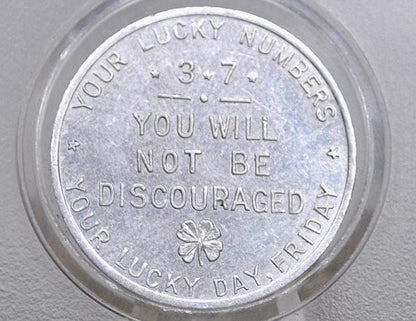Astrological Good Luck Token - Libra Good Luck Token - Lucky Numbers 3 & 7 - Unique Token - Magic Token, Occult Token