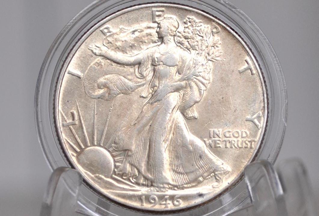 1946 Walking Liberty Silver Half Dollar - F-AU (Very Fine to About Uncirculated) Choose by Grade - Philadelphia Mint - 1946P WLH 1946