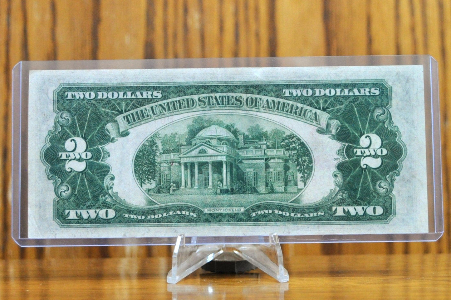 1928-D 2 Dollar United States Note - Red Seal Note - Non-Mule - Almost Uncirculated (AU) - 1928D Two Dollar Legal Tender US Note - Fr. 1505
