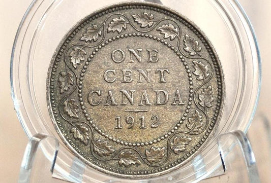 1912 Canadian Cent - Chose by Grade / Condition - King George V - One Cent Canada 1912 Large Cent - 1912 Canadian Penny