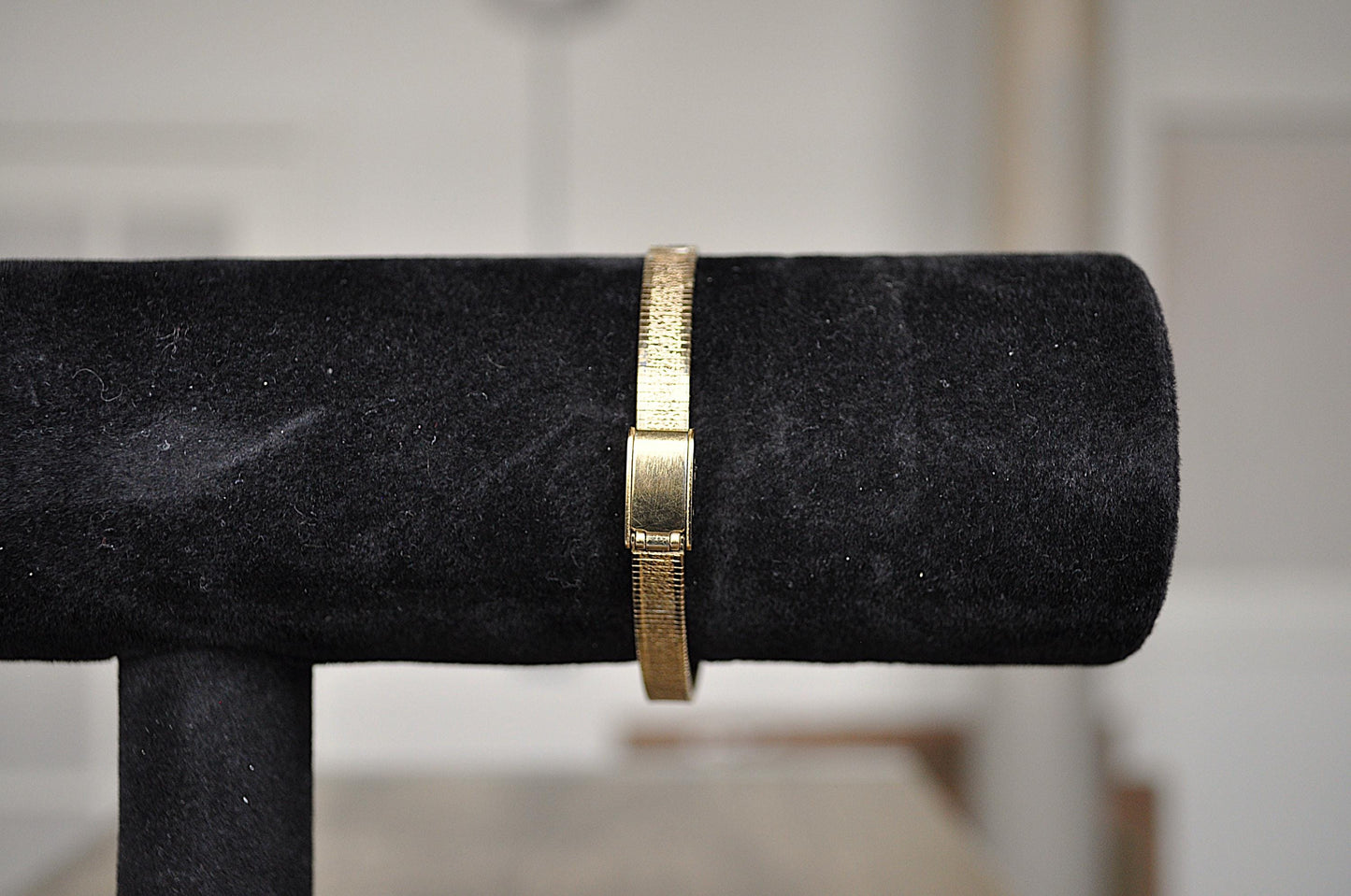 Gleaming Dufonte by Lucien Piccard Gold Toned Diamond Face Watch - Dufonte by Lucien Piccard - Lucien Piccard Watch - Not Working!