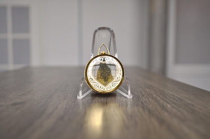 Vintage BVN De Luxe Swiss 1970's Necklace Heart Charm Watch - BVN De Luxe - Kurt Berler Watches - 1970's Necklace Heart Watch - Not Working!