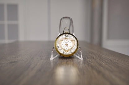 Vintage BVN De Luxe Swiss 1970's Necklace Heart Charm Watch - BVN De Luxe - Kurt Berler Watches - 1970's Necklace Heart Watch - Not Working!