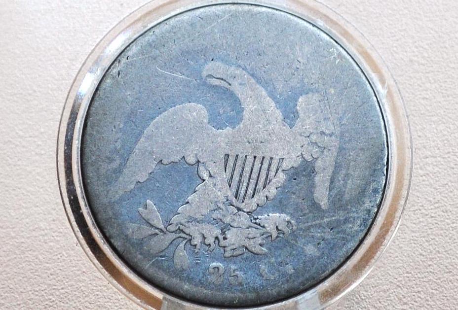 1832 Capped Bust Quarter- Good; Great Obverse Detail - 1832 US Quarter 1832 - Early American Coin; Rare Coin Type, Few ever Made
