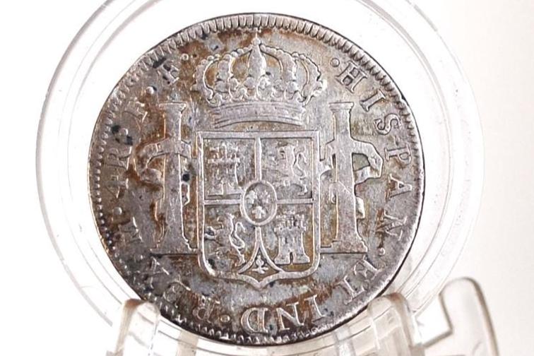 1779 Spanish 4 Reales, Mexican Spanish Colony - VF Detail - Spanish Silver Coin Colonial Era 1779 Four Reales Spanish Mexico, 1779 Mo 4R