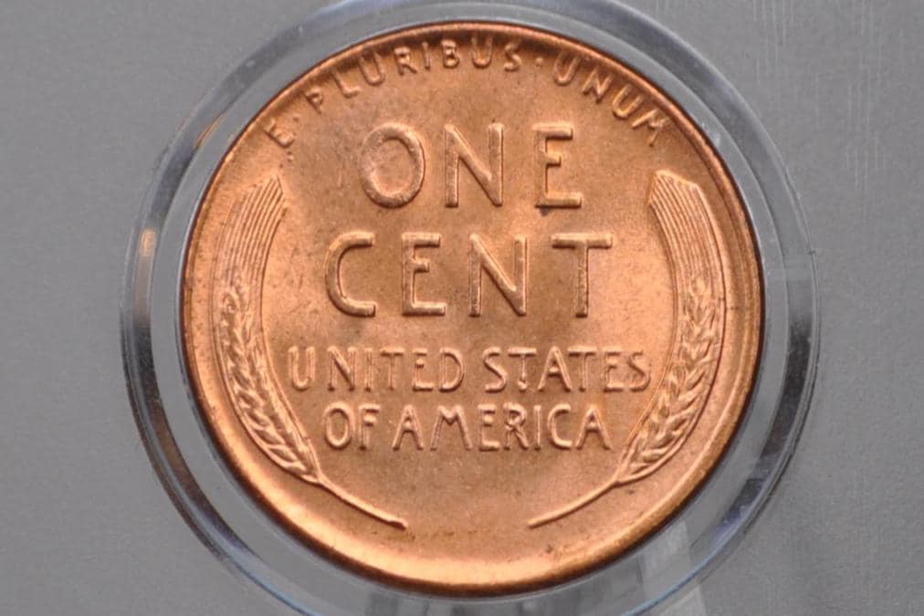 1951 S Wheat Penny - 1951 S Wheat Cent - 1951 San Francisco Mint Penny - 1951 S Penny - 1951 S Cent