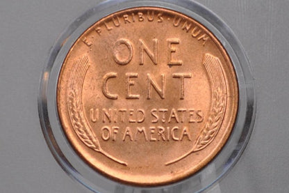 1951 S Wheat Penny - 1951 S Wheat Cent - 1951 San Francisco Mint Penny - 1951 S Penny - 1951 S Cent