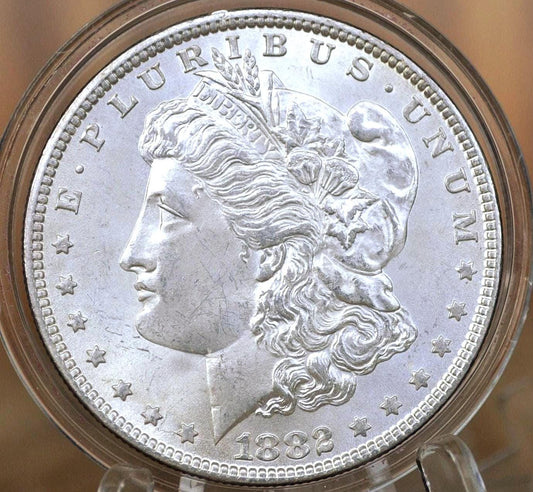 1882-O Morgan Silver Dollar - VF-BU (Very Fine to Uncirculated) Choose by Grade 1882O Morgan Dollar 1882 Silver Dollar New Orleans Mint