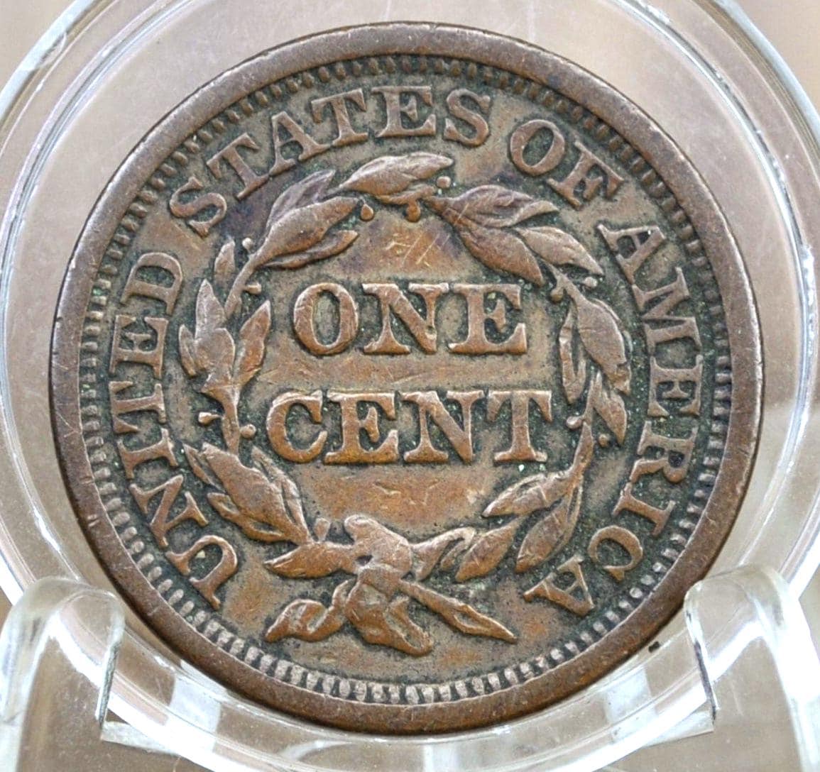 1848 Braided Hair Large Cent - Choose by Grade VG-VF - 1848