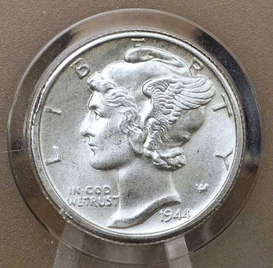 1944-S Mercury Dime - Choose by Grade / Condition - 1944 S Winged Liberty Silver Dime 1944 S Mercury Dime 1944 S Dime