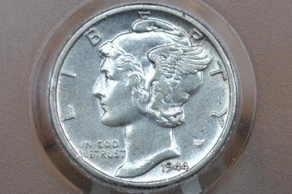 1944-S Mercury Dime - Choose by Grade / Condition - 1944 S Winged Liberty Silver Dime 1944 S Mercury Dime 1944 S Dime