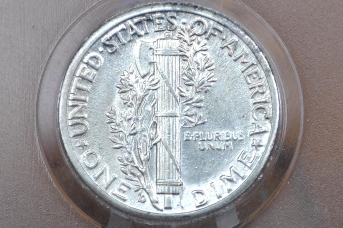 1936 Mercury Silver Dime - Choose by Grade - P,D,S Mints - 1936S Liberty Head Dime - 1936-D