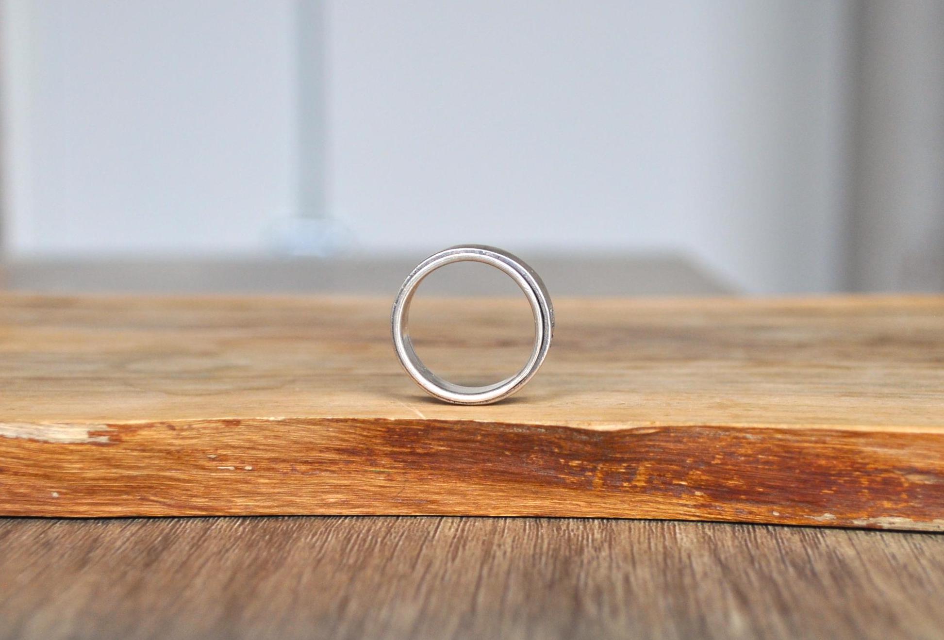 Rare 925 Sterling Silver Song of Solomon Ring - I Am My Beloved's and My Beloved Is Mine Ring - Hebrew Text Ring - Jewish Wedding Ring - 8.5