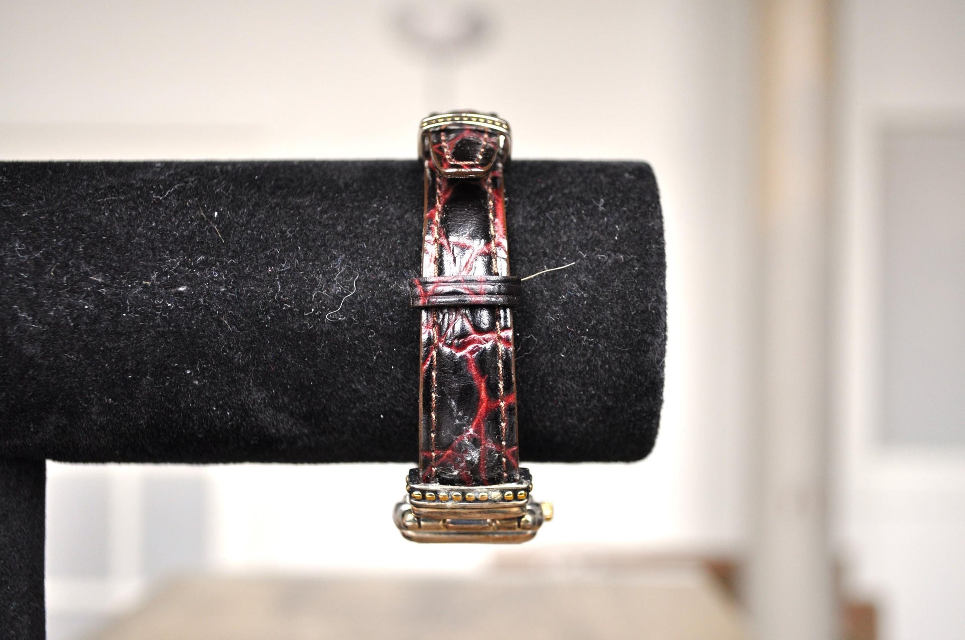 Elegant Ecclissi Sterling Silver Watch - Ecclissi Genuine Leather 925 Watch - Working - 22490 Ecclissi - Turquoise 925 Ecclissi Watch - 22mm