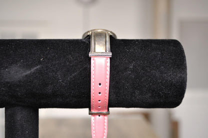 Graceful Ecclissi Sterling Silver Watch - Ecclissi Genuine Leather 925 Watch - Working - 23115 Ecclissi - 19mm