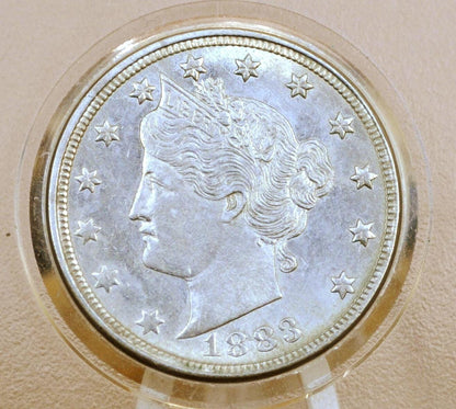 1883 Liberty Head V Nickel - Without Cents - Choose by Grade / Condition - 1883 V Nickel - First Year Produced