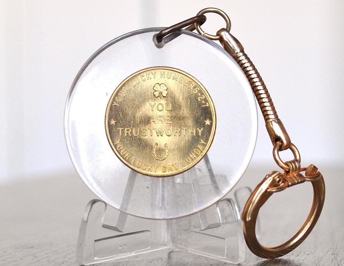 Astrological Good Luck Token - Leo Good Luck Token Encased in Resin - Lucky Numbers 2 & 7 - Unique Token - Zodiac Sign Charm