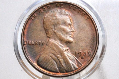 1939 P,D,S Wheat Pennies - Choose by Mint / Grade - Wheat Ear Cent 1939 Wheat Back Penny / Wheat Back 1939D Wheat Cent