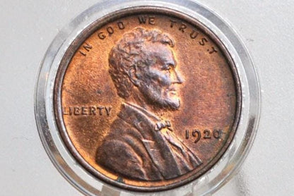 1920 Wheat Penny - VF-AU (Very Fine to About Uncirculated), Choose by Grade - 1920 Wheat Ear Cent 1920 P Penny Wheat Cent 1920