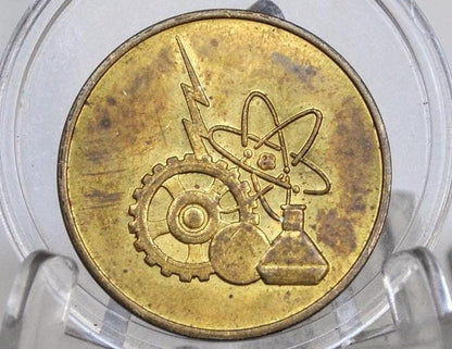 United States Patent & Trademark Office Science Souvenir Token - Vintage US Tokens - US Government Souvenirs -