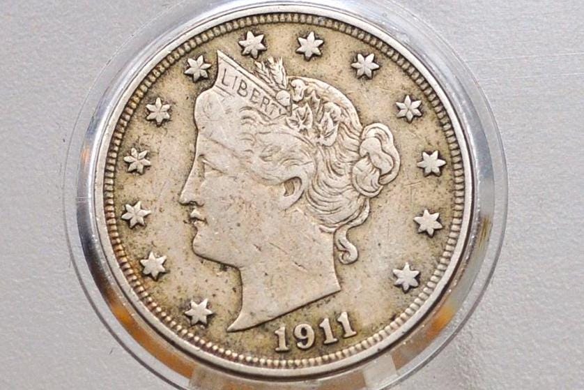 1911 V Nickel - Choose by Grade / Condition - Barber Nickel - 1911 Liberty Head Nickel - 1911 Liberty Head V Nickel