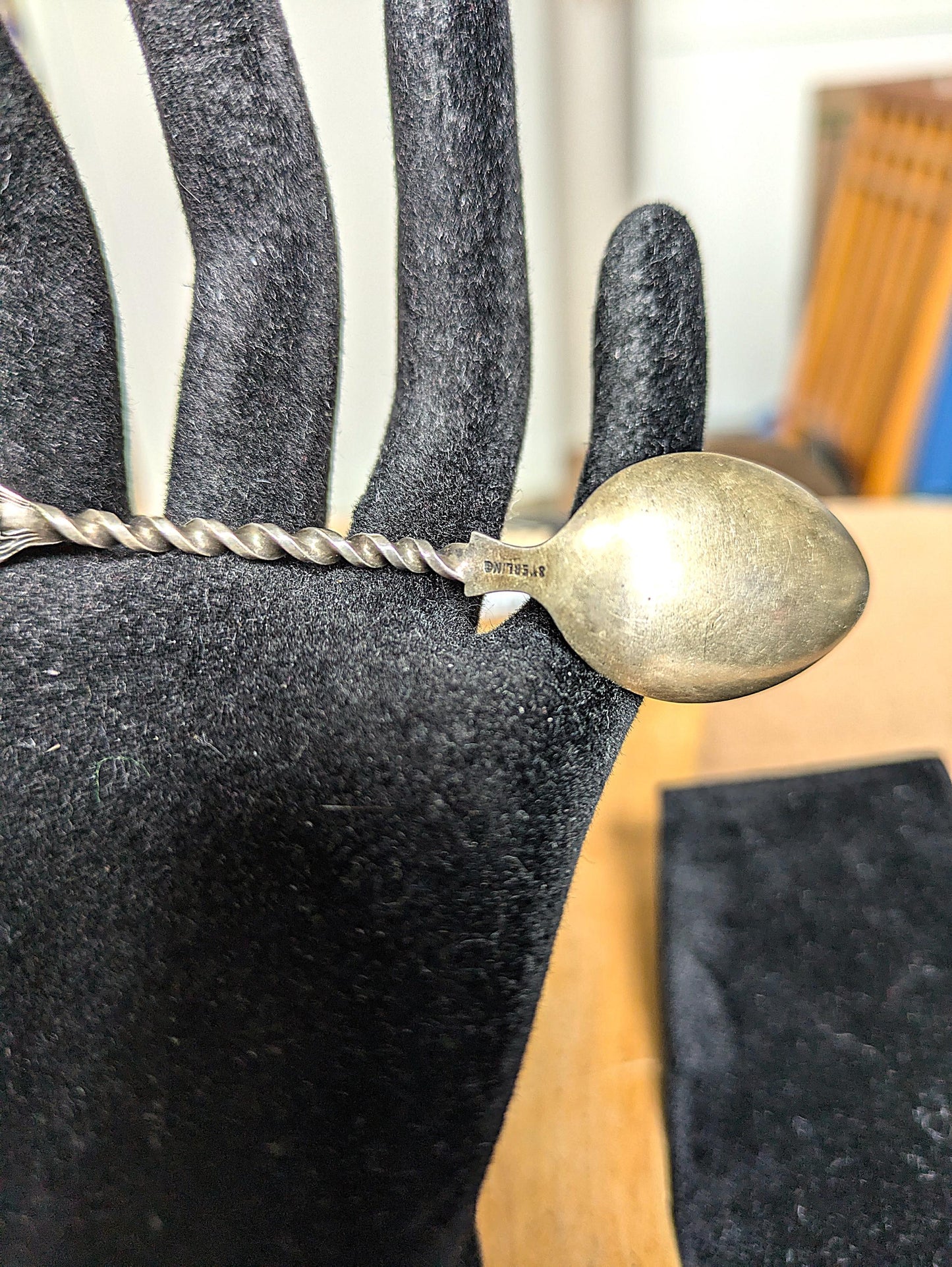 Vintage Sterling Silver Catalina Island California Souvenir Fish Spoon - Souvenir Fish Spoon - Catalina Island Sterling Silver Spoon