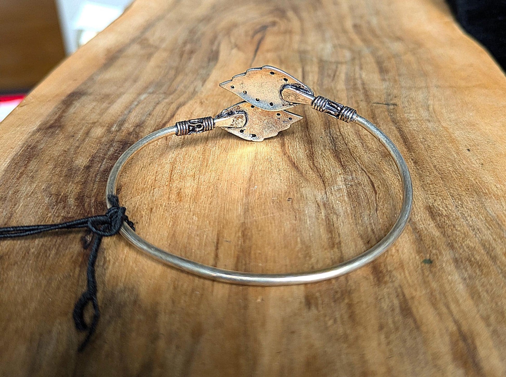 Stunning Tanvi Collection by Anju Silver Plated Labradorite Bracelet - Labradorite Silver Plated Bracelet - Tanvi by Anju