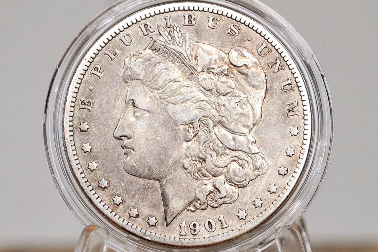 1901-S Morgan Silver Dollar - Choose by Grade / Condition - San Francisco Mint - 1901 S Morgan Dollar - 1901-S Silver Dollar