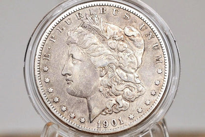 1901-S Morgan Silver Dollar - Choose by Grade / Condition - San Francisco Mint - 1901 S Morgan Dollar - 1901-S Silver Dollar