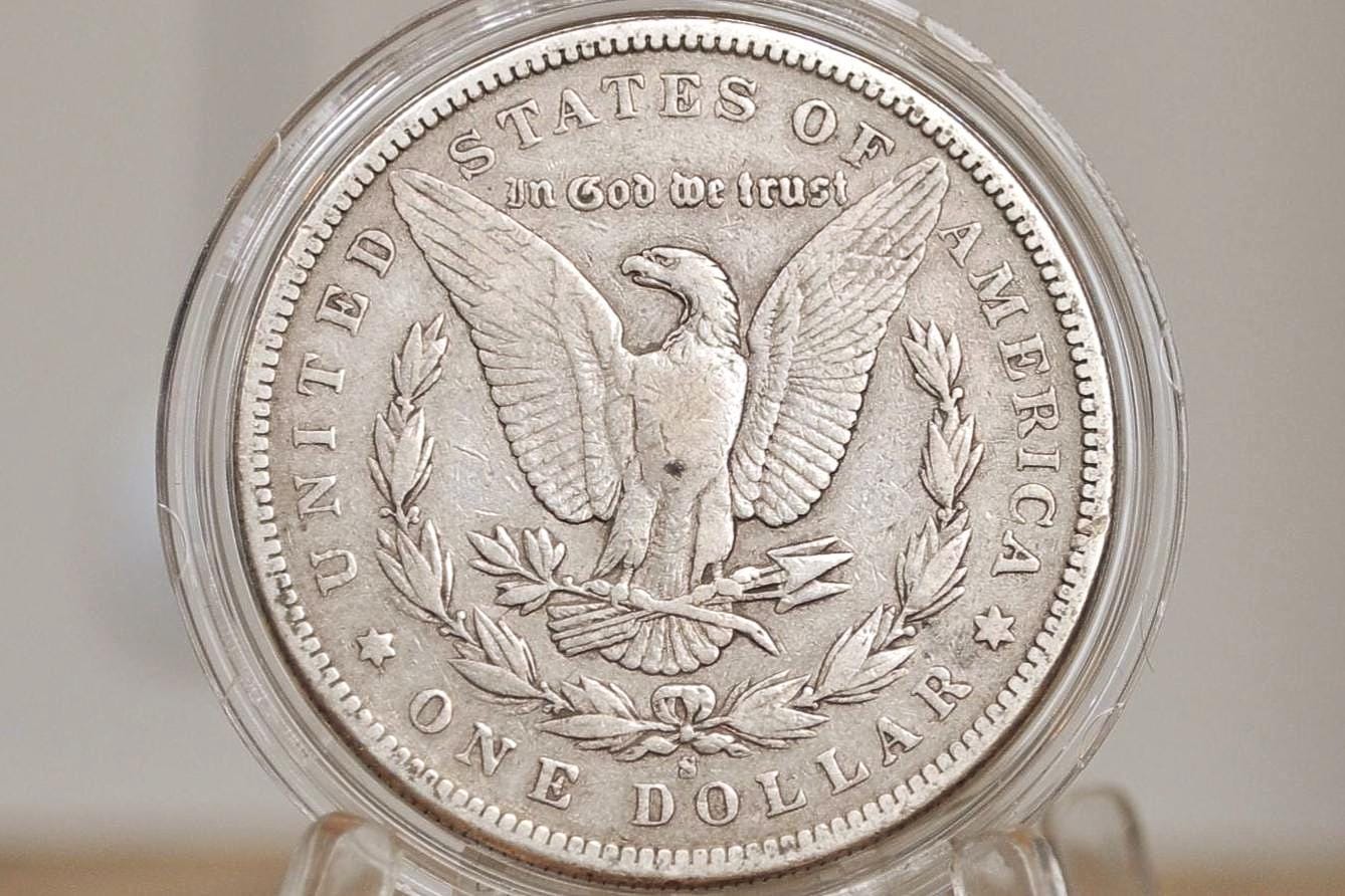1896-S Morgan Silver Dollar - Choose by Grade / Condition - Great Date and Mint - San Francisco Mint 1896 Morgan Dollar 1896S Morgan