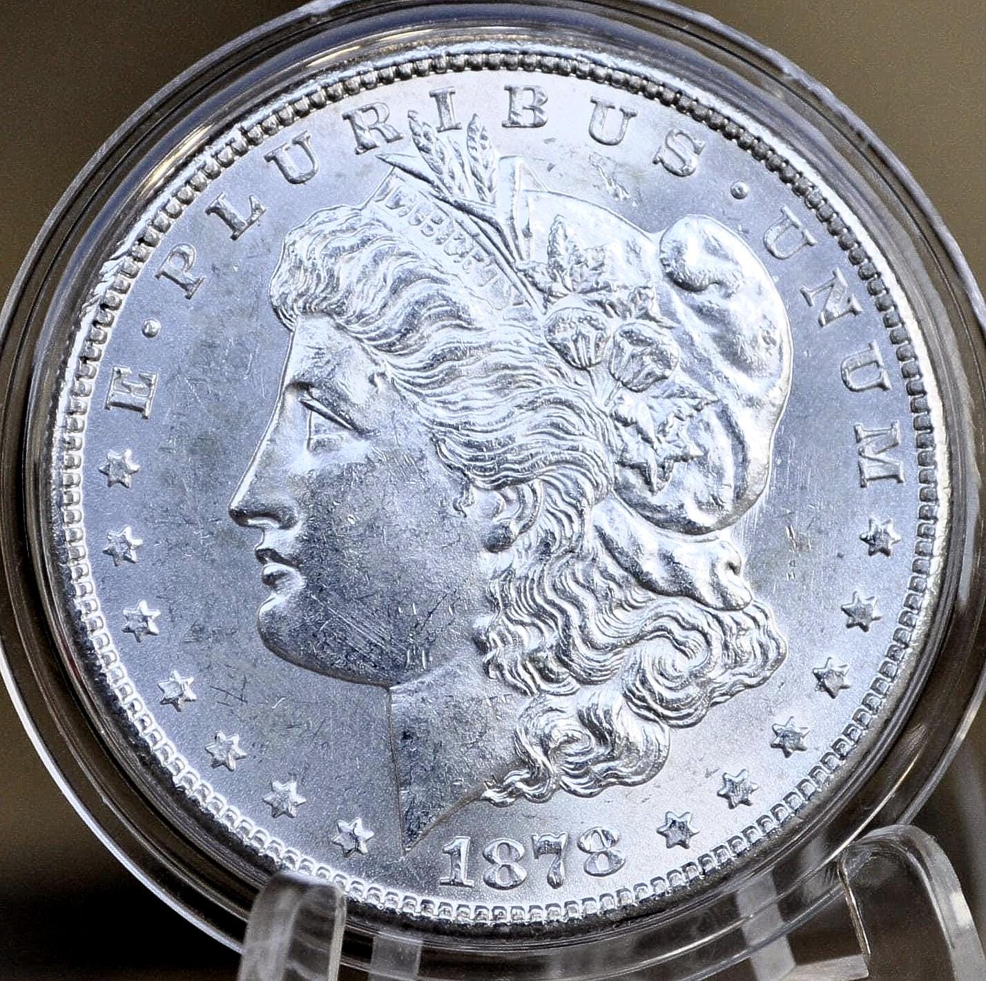 1878-S Morgan Silver Dollar - Choose by Grade / Condition - First Year of Production - 1878 S Morgan Dollar Silver Dollar 1878S